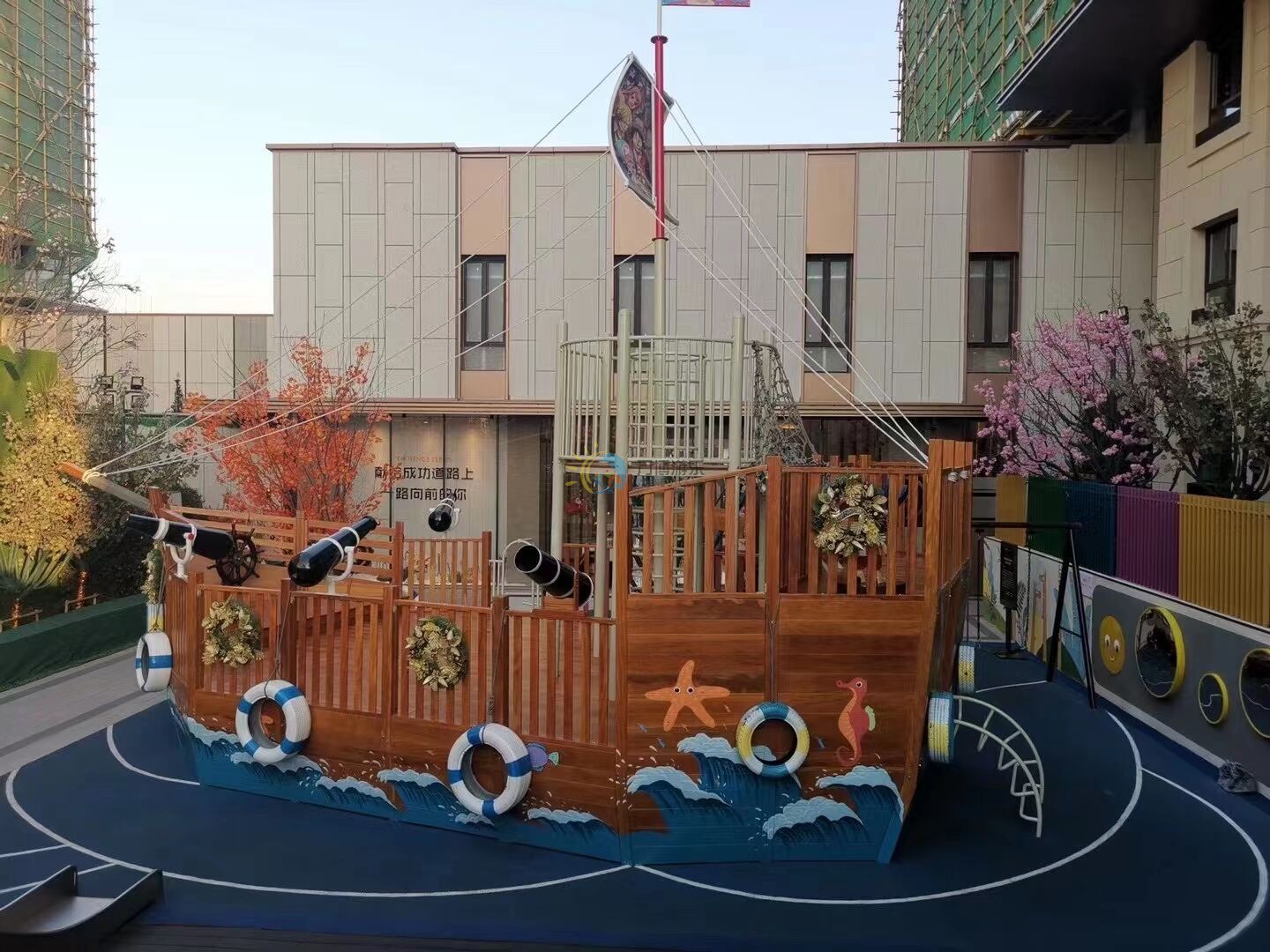 木質海盜船